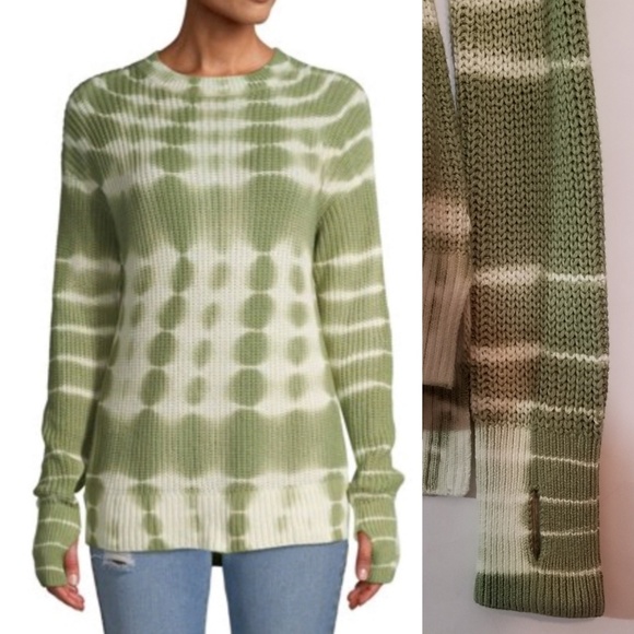 Tie Dye Hi-Lo Sweater - Picture 4 of 7